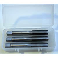 Main de Lot de 3 tarauds M 10-0 x 1-5 HSS DIN352 droite droit neuf &amp- original filetage M10 x 1-5 x 10 m x 1-5